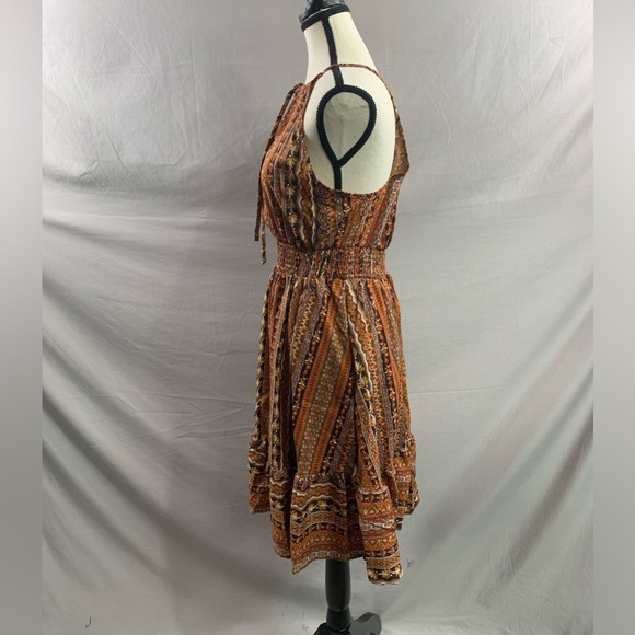 Tribal Print Halter Dress - Picture 7 of 8